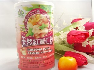 台湾进口美容食品 有机厨坊天然红薏仁粉500克 大S推荐美容养颜