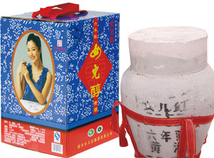  黄酒 绍兴女儿红【藏酒】高品质花雕酒5kg六年陈深度窖藏酒包物流