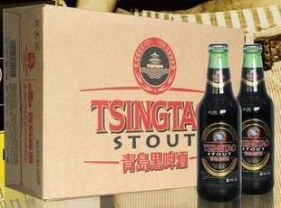  青岛黑啤酒355ml*24 青岛啤酒一箱价 青岛黑啤 【江浙沪包邮】