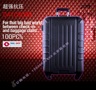  【专柜正品】日冠Daycrown最坚固高耐磨旅行箱拉杆箱托运箱万向轮