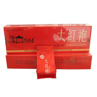  桃渊茗 烟条型清香型大红袍 好印象武夷岩茶 一级乌龙茶 茶叶礼盒