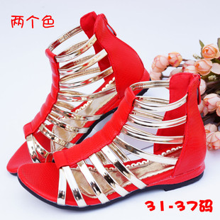  新款特价夏正品女童凉鞋包邮公主鞋韩版罗马儿童凉鞋31-36码