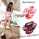三冠 外贸原单JUICY COUTURE瑞丽女孩修身坡跟凉拖人字拖鞋