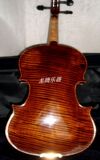 高档手工小提琴 独板虎纹高档鱼鳞松小提琴，包邮