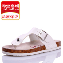 【现货】CORK正品软木鞋单扣勃肯鞋夹脚凉拖人字拖鞋情侣拖C1029