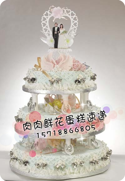 北京/预订婚礼蛋糕免费配送/结婚蛋糕速递/多层鲜奶水果蛋糕NO.40 北京/预订婚礼蛋糕免费配送/结婚蛋糕速递/多层鲜奶水果蛋糕NO.40
