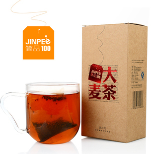  简品100/精选大麦茶 解暑养胃韩国原装 盒装礼盒 茶 袋泡茶正品