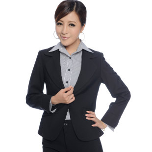  品牌女装正品工作服 OL时尚职业装女装套装西服正装春装新款
