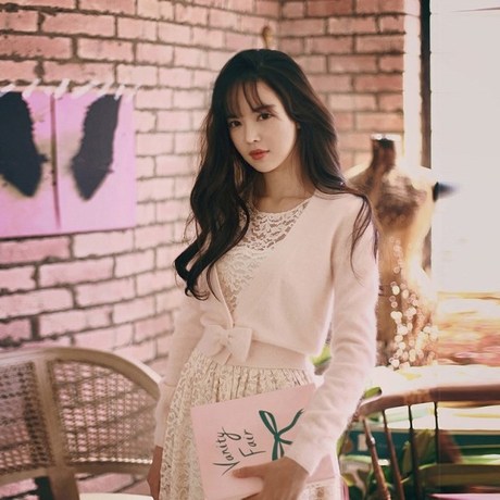 2014春装新款<em>V领</em>长袖<em>粉色</em>兔毛蝴蝶结针织<em>开衫</em>