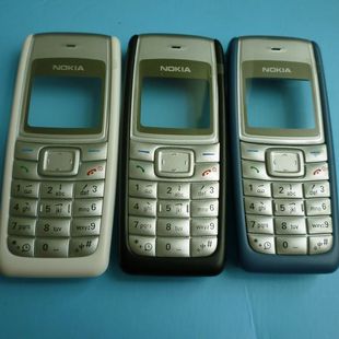 诺基亚1110,1112手机外壳黑色白色兰色+按键