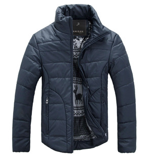  男士棉衣加厚男装外套 棉服棉袄 男 保暖棉衣韩版修身立领