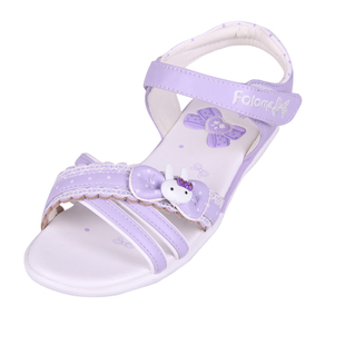  女童凉鞋 韩版 童鞋 女儿童凉鞋 田园风真皮公主鞋特价包邮