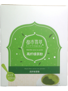  办公休闲饮品*都市翡翠高纤绿茶粉*每日饮用
