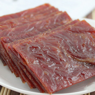  古法火腿猪肉脯 4袋包邮 鲜香醇厚肉干 特价零食品 靖江特产 250g