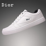 皇冠店铺Dior/迪奥特价<span class=H>男鞋</span>休闲鞋男式韩版男士板鞋英伦一脚套。