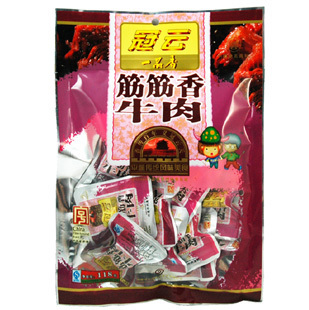  正品 山西特产-冠云平遥牛肉-筋筋香118克-独立小包装