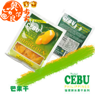  假一罚万 菲律宾进口零食品 宿雾CEBU宿务顶级芒果干100g 特价