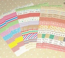 �����ľ� line reform sticker set ����ͷ�DIYװ����ֽ 6����