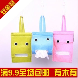 [Golden delicious Shanghai 9.9 email] lovely lazy fabric paper towels paper towel storage box random colors 60g