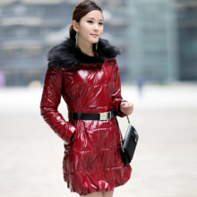 2012女装购入红色外套nv韩版春装中长款清仓街棉衣森林系日单棉衣