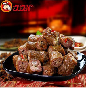  壹号零食久久丫 鸭脖 甜辣味鸭脖真空装180g