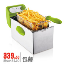 正品包邮 友田YZ-3032-BC家用薯条机 3L油炸锅 油炸机 电炸锅