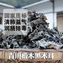 四川土特产 椴木黑木耳青川纯天然 黑木耳干货赵海伶山珍