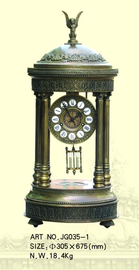 Outsize Copper Big Four Ming Clock Table Mechanics Antique machine Copper Landing clock a decorationin the Home accessories , Home bell ornaments/Alarm Clock , Li Zhong/Grandfather Clock category - from Buy2taobao.com to provide professional Taobao agent buy service