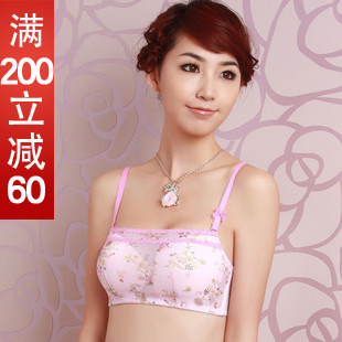 曼妮芬公司兰卓丽专柜正品内衣加插垫聚拢抹胸文胸98159原价109元