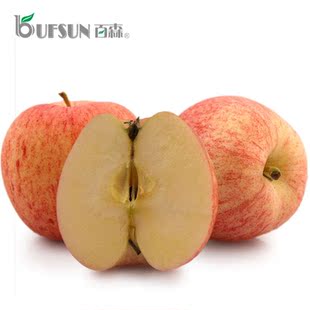  【百森】精选特级富士苹果 75富士 广州新鲜水果 脆甜 25个礼盒