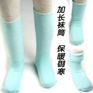 特价高筒纯棉婴儿童长筒袜G*P男女童地板防滑袜小孩袜子0595