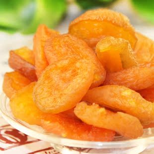  百草味 新疆特产杏干 酸甜水果干 红杏干 杏脯【罐装330g】