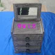 橱子木盒，包装盒、茶叶盒、收纳盒、盒复古首饰盒烧色橱