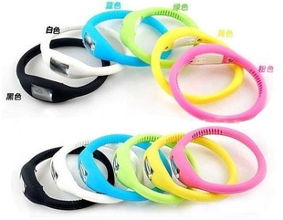  正品 负离子表 树脂果冻表电子表 韩版时尚学生休闲腕表儿童手表