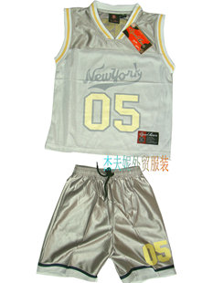 外贸原单夏季男童8A运动服球服 儿童运动套装