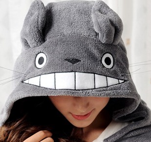 Credit-Genuine Chinchilla TOTORO House people shawl Cashmere shawl Home Blanket cloakin the Bedclothes , Leisure blanket/Woolen blanket/Carpet category - from Buy2taobao.com to provide professional Taobao agent buy service