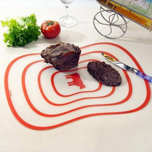 [Ruin  family] high quality PP cutting board cut oval fruit plates durable color is 30g