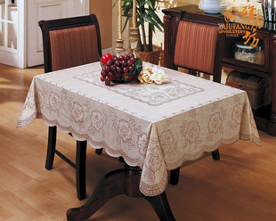 Agile workshop PVC waterproof PVC table cloth tablecloth table cloth tablecloth in Brown wash cloth-free garden