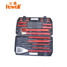 Hewolf/公狼户外烧烤用具烧烤用品烧烤工具套装18件套1320