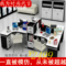 上下架计划:办公家具办公桌简约现代屏风工作位员工位四人位办公桌组合