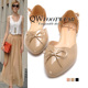 [HanGuoYuan single] lovely bowknot ~ barbie metal golden chain strap round head doll a single shoes