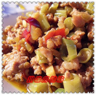  四川特产私房菜 酸豆角炒肉末/碎肉豇豆/酸豇豆肉臊 超棒下饭小菜