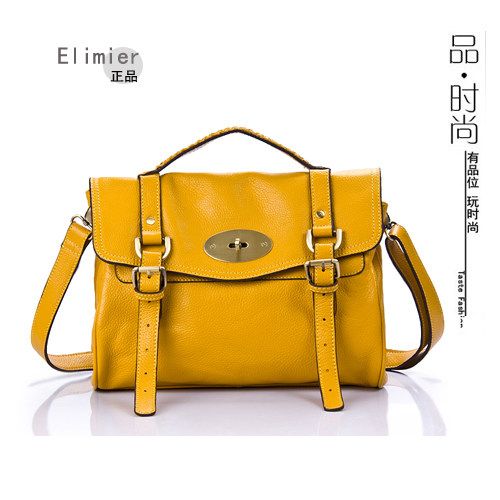 2011新款牛皮全皮手提斜挎<span class=H>女包</span> 真皮复古邮差包  限量特卖199元