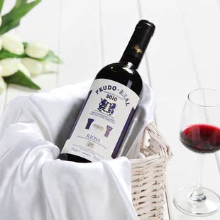  西班牙原装原瓶进口红酒 皇家菲度DOC干红葡萄酒 婚庆用酒 礼品酒