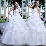 艾曼蒂新娘婚纱礼服新款2012显瘦婚纱韩版公主婚纱特价婚纱