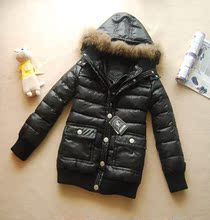 ph7~~2010秋冬款~双层厚实螺纹袖羽绒服（3色入）w0044