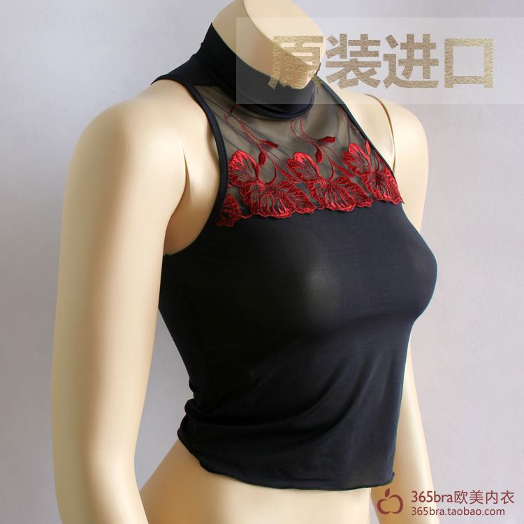 進口內衣 性感露肩無袖高領蕾絲背心衫清倉特價,尺寸偏小在類目 女士內衣/男士內衣/家居服, 肚兜中 - 來自Buy2taobao.com提供專業的淘寶代購服務