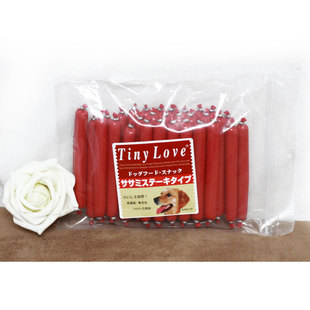 狗狗零食 火腿肠 TinyLove 宠物零食 牛肉香肠/火腿肠30支