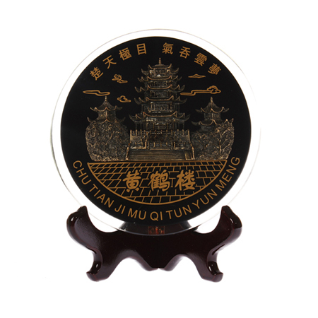 Yellow Crane Tower disk Decoration Hubei Special gift Decoration Wuhan characteristic Keepsake Business gifts Meeting giftin the Home accessories , Creative Jewelry , Gift ideas category - from Buy2taobao.com to provide professional Taobao agent buy service