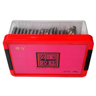  500克斤装玫瑰阿胶膏阿胶糕玫瑰固元膏固元糕补气养血美容护肤